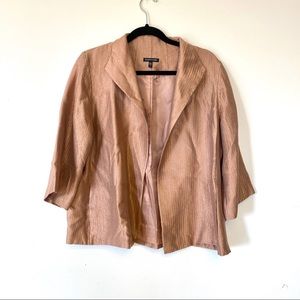 Pink Iridescent Eileen Fisher Jacket